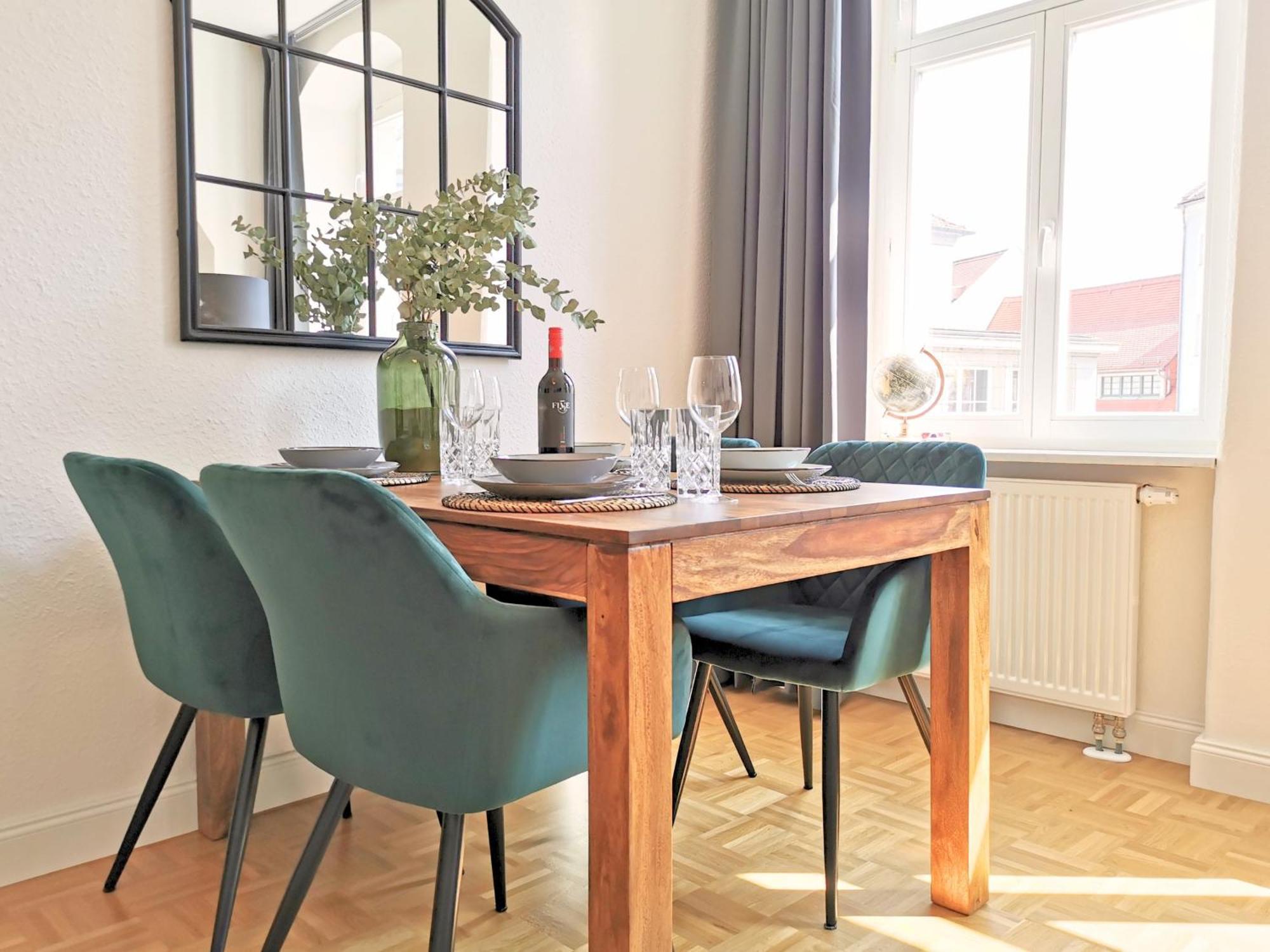Fynbos Apartments Theaterblick, Historisch & Stilvoll, Parkplatz Meißen 客房 照片